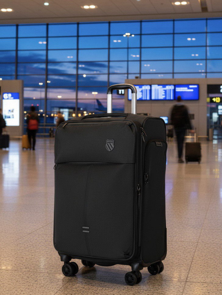 Чемодан из текстиля Kong LV 5901  4 колеса