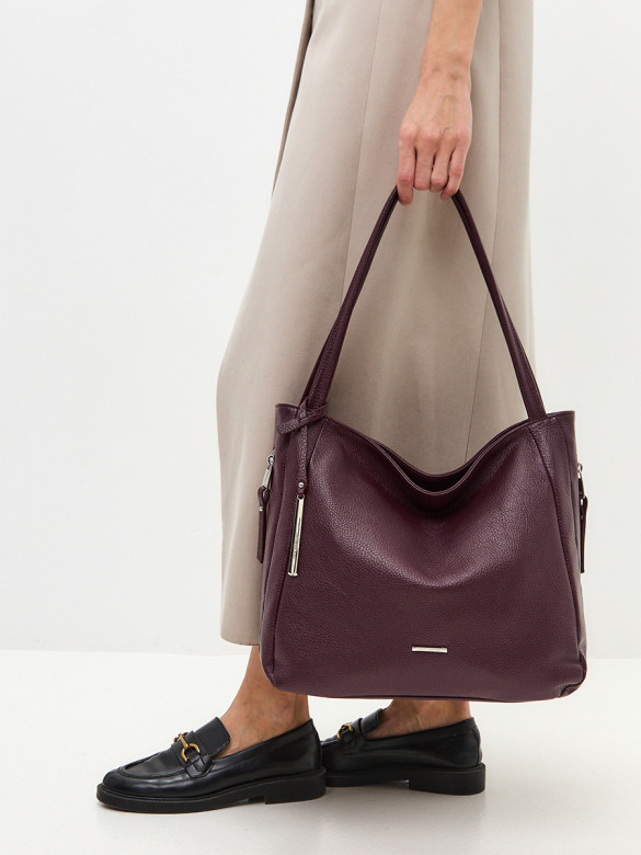 Сумка FIATO F2602 вителло бордо