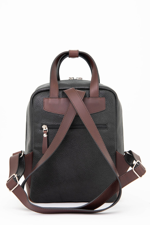 Рюкзак Protege Ц-564/2.64 черный флотер/коричневый пулл