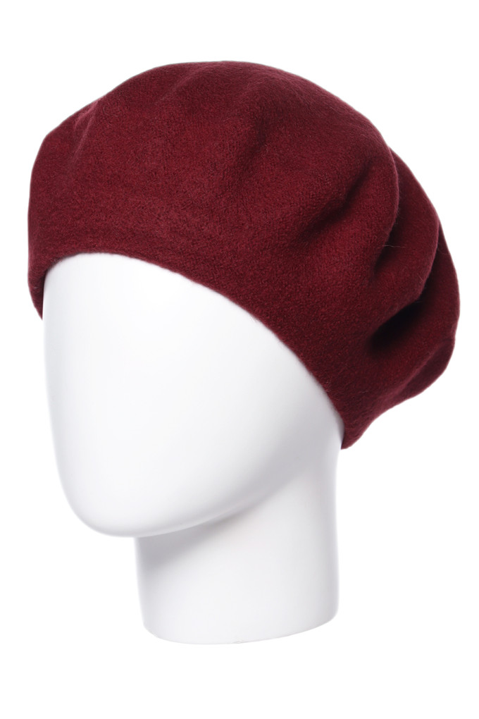 Берет женский Stigler, бордо Берет женский Stigler, бордо