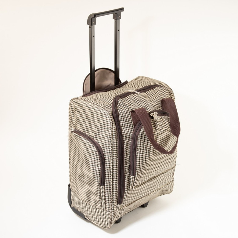 Сумка дорожная на колёсах Voyage 6-301 гусиная лапка Сумка дорожная на колёсах Voyage 6-301 гусиная лапка