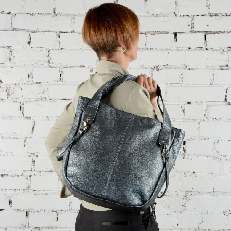 Сумка женская Модерато 248 серая Сумка женская Модерато 248 серая