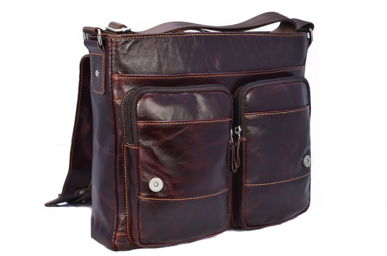 Сумка-планшет мужская XL Zolo, 1138-8 cognac Сумка-планшет мужская XL Zolo, 1138-8 cognac