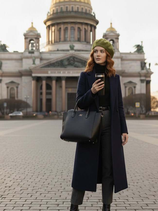 Берет женский Stigler, олива Берет женский Stigler, олива