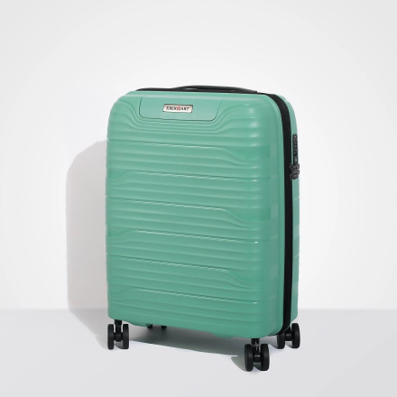 Чемодан Eberhart Wave 46W-022 полипропилен 4 колеса зелёный