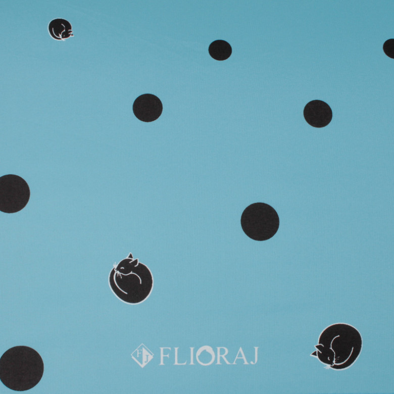 Зонт женский Flioraj 170408 голубой 