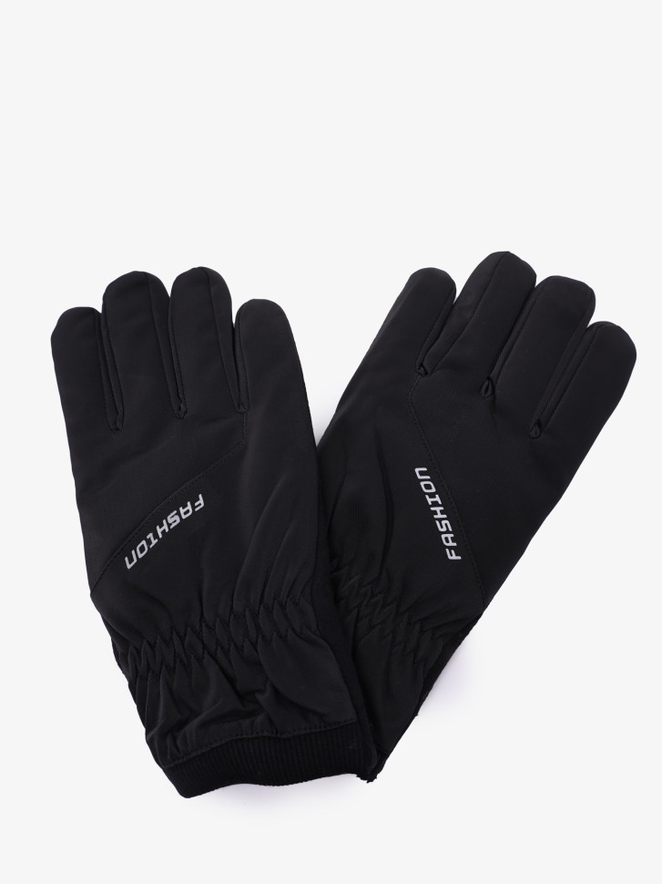 Перчатки мужские Henu (7.6) 1016 комби черные Перчатки мужские Henu (7.6) 1016 комби черные