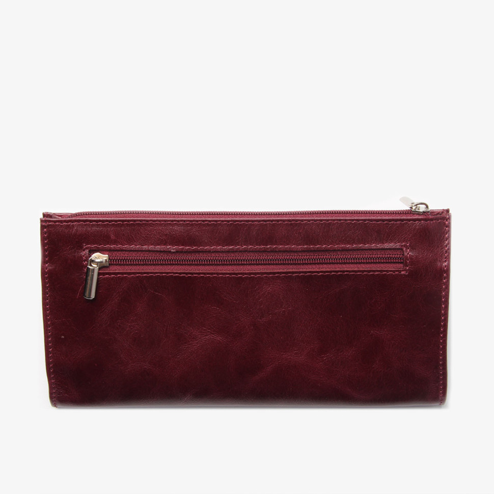 Женское портмоне 02-232-0543 вишня