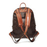 Рюкзак женский Natalia Kalinovskaya Р-43.602-1 «Леона» коричневый/рыжий гладкий