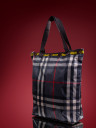 Сумка-трансформер Ж01-05 клетка коричневая