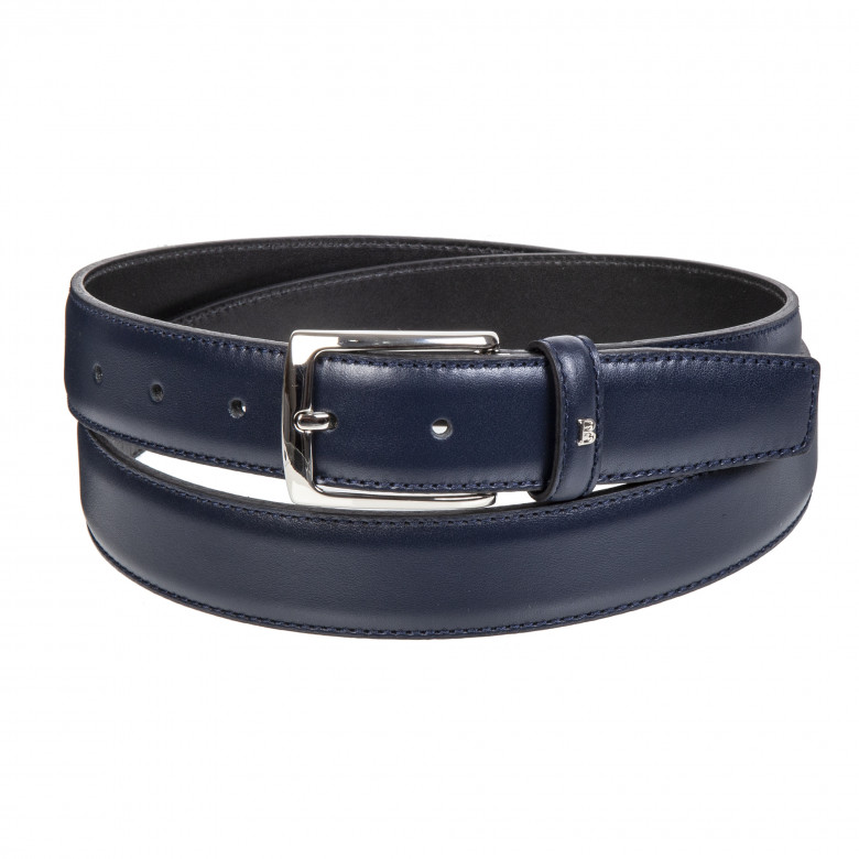 Ремень Miguel Bellido, 395/32 0793 navy blue (120 см)