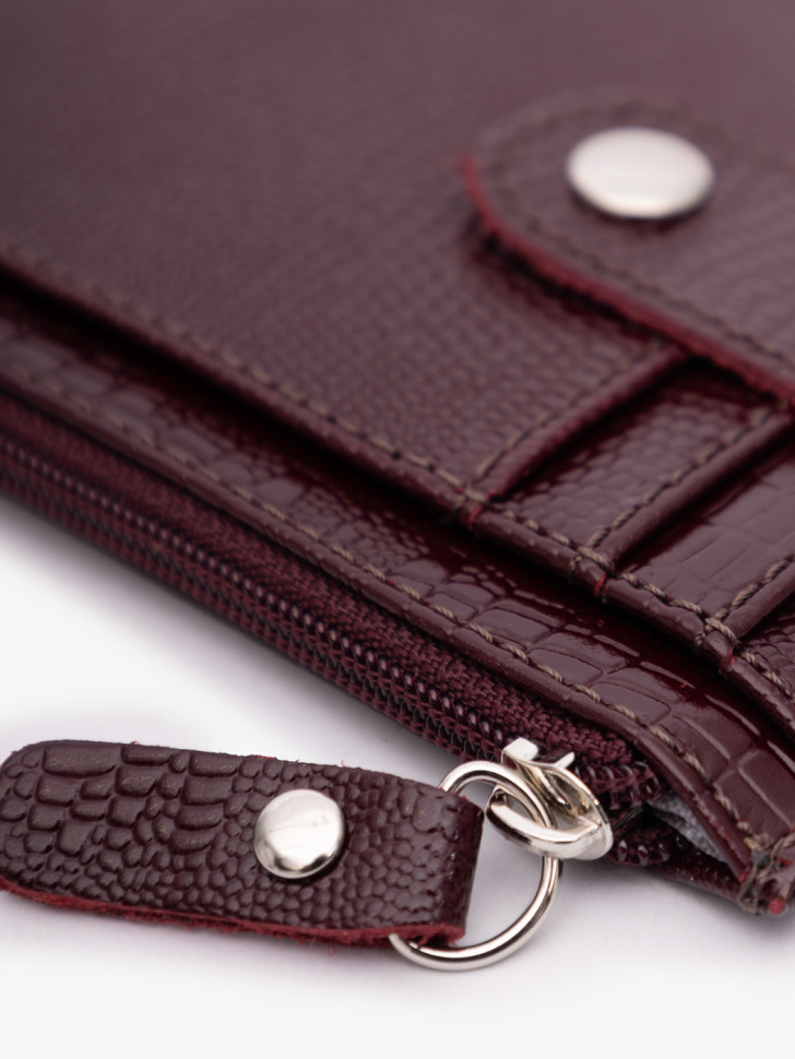 Картхолдер Esse 77720 КРИС CHERRY варан бордо Картхолдер Esse 77720 КРИС CHERRY варан бордо