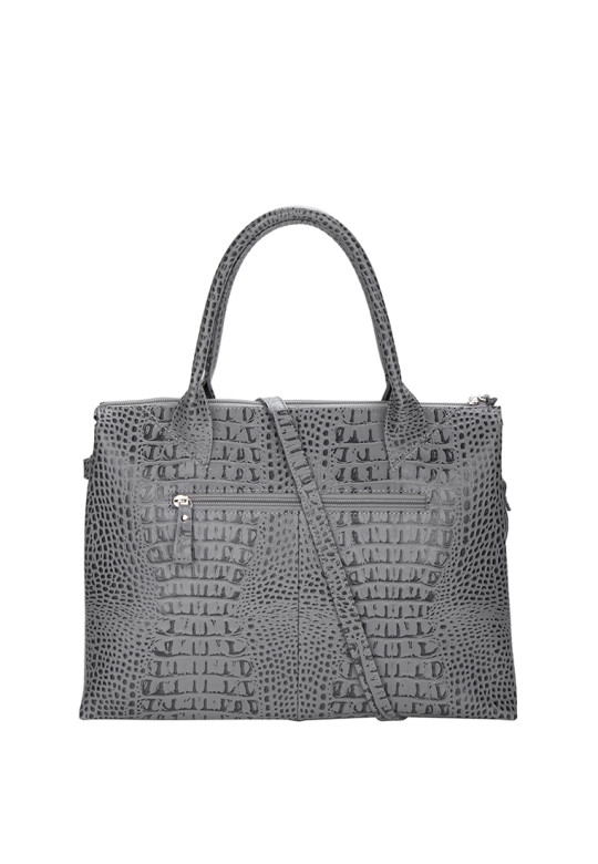 Сумка женская САБРИНА GREY 78696 серая кайман Сумка женская САБРИНА GREY 78696 серая кайман