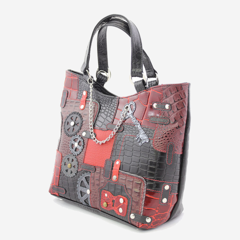 Сумка женская Protege, ДС-189-125 Техно чёрно-красная Сумка женская Protege, ДС-189-125 Техно чёрно-красная