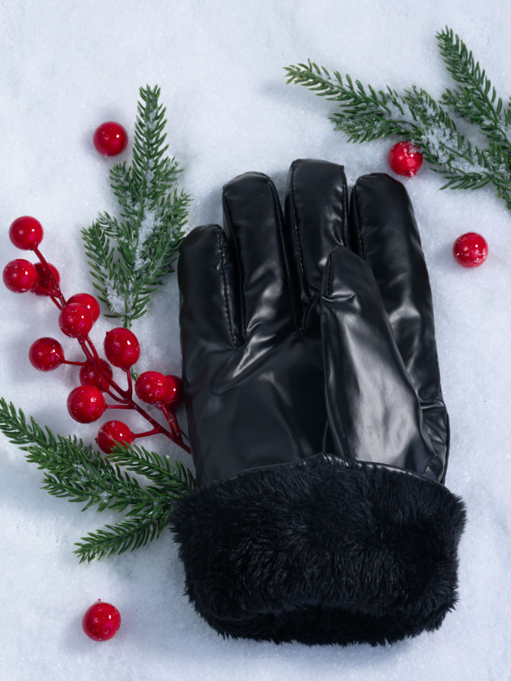 Перчатки женские Munasha 1823 черные Перчатки женские Munasha 1823 черные