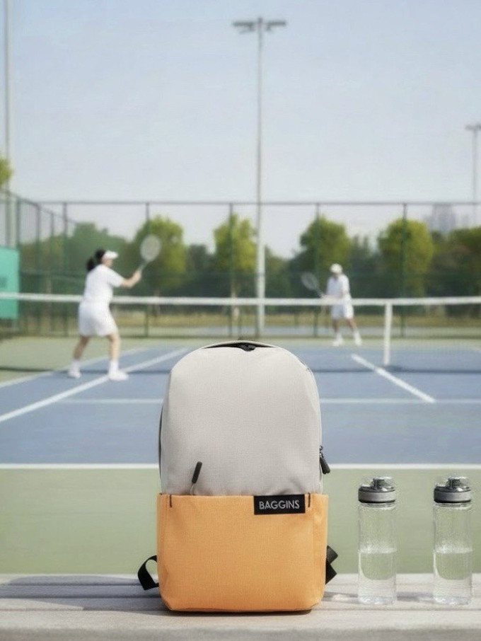 Рюкзак Baggins 621 серый/оранжевый Рюкзак Baggins 621 серый/оранжевый