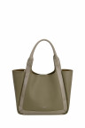 Сумка-шоппер с косметичкой женская David Jones 6673 olive green