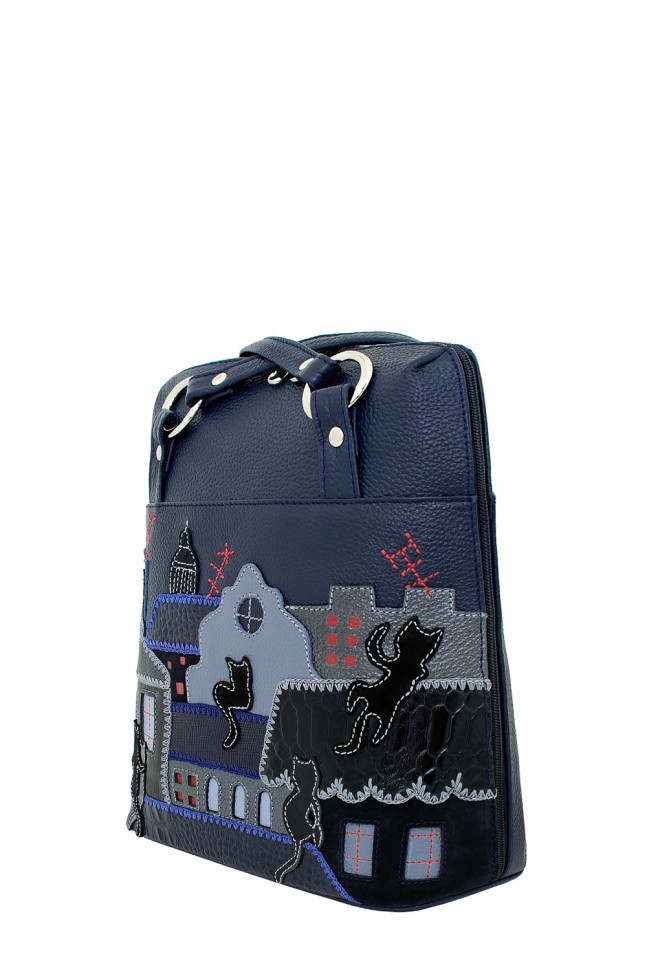 Сумка-трансформер женская Protege, ДС-226-245, "Март" синяя Сумка-трансформер женская Protege, ДС-226-245, "Март" синяя