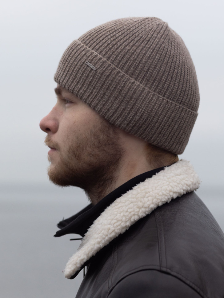 Шапка мужская 11658 MARHATTER серо-бежевая Шапка мужская 11658 MARHATTER серо-бежевая