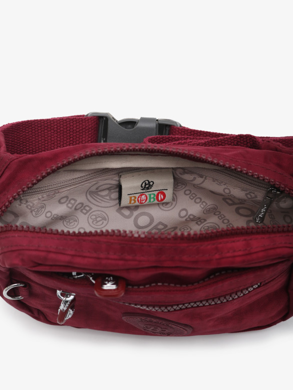 Сумка на пояс Bobo 8829-1 бордо Сумка на пояс Bobo 8829-1 бордо