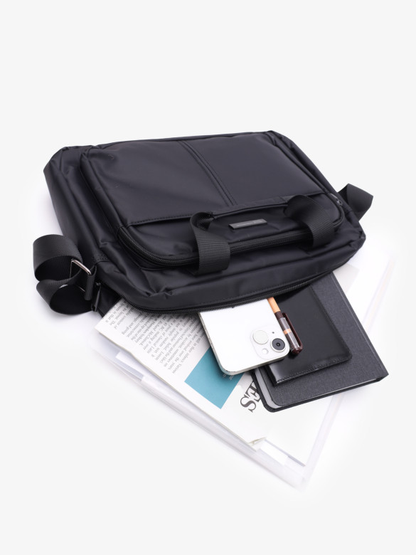 Сумка мужская Baggins 4087 чёрная Сумка мужская Baggins 4087 чёрная