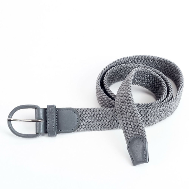 Ремень женский Baggins 35 резинка серый