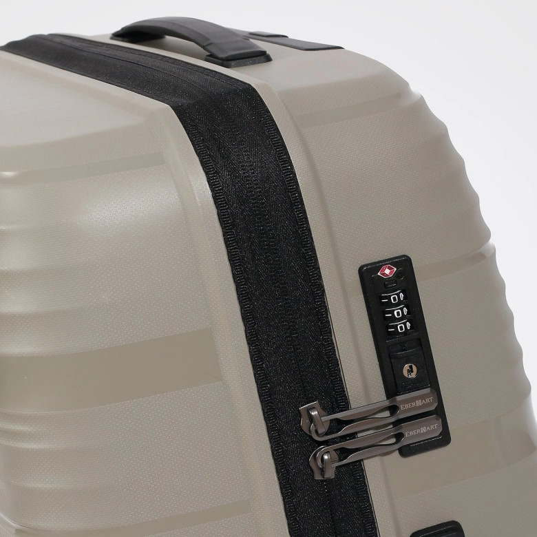 Чемодан Eberhart 46W Wave полипропилен 