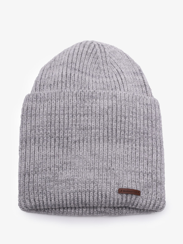 Шапка MARHATTER 12122 светло-серая