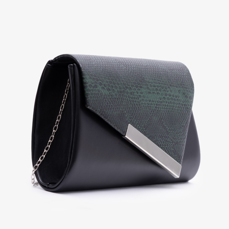 Клатч женский Funxilan 1704 black/green Клатч женский Funxilan 1704 black/green