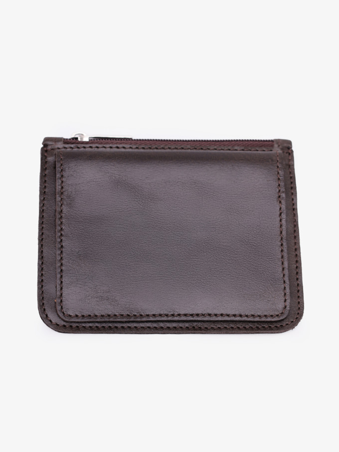 Картхолдер-монетница П-801-1921 шоколад Картхолдер-монетница П-801-1921 шоколад