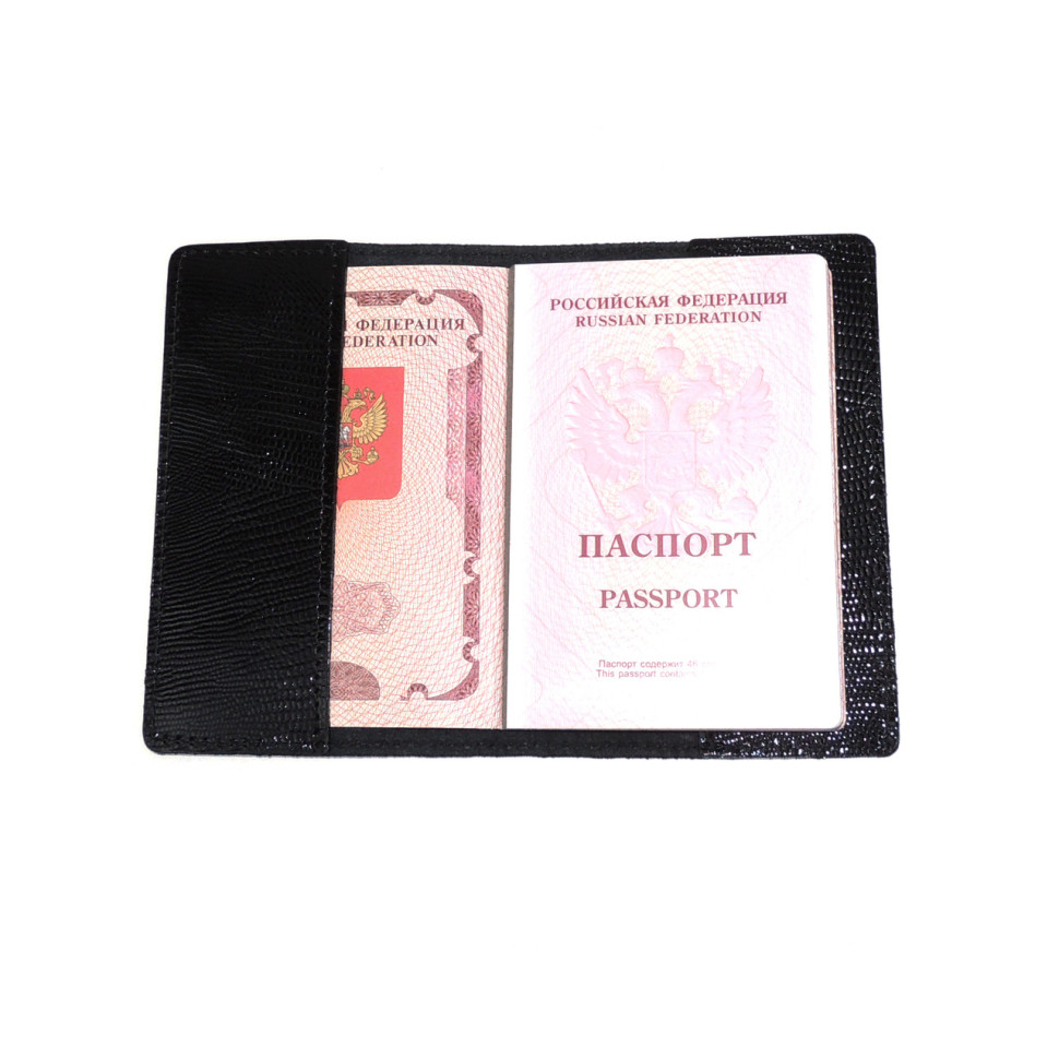 Обложка для паспорта кожаная Рептилия Обложка для паспорта кожаная Рептилия