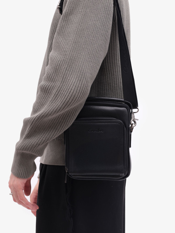 Сумка мужская Cantlor Ж03-G1308S-5 черная