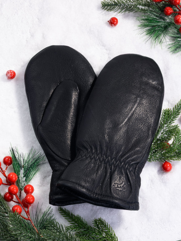 Варежки мужские Fascino 5542 черный 