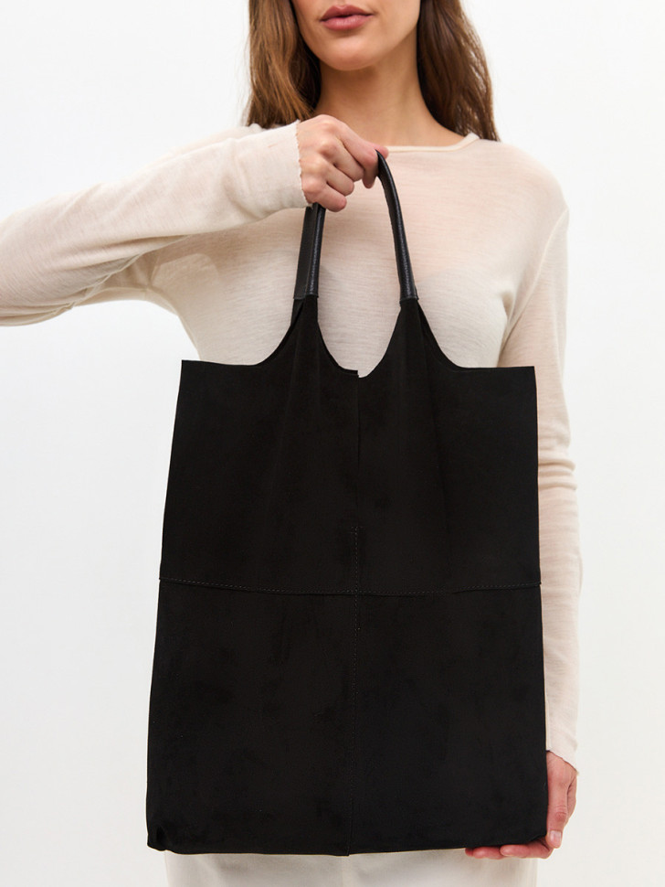 Сумка FIATO 2653С замша чёрная Сумка FIATO 2653С замша чёрная