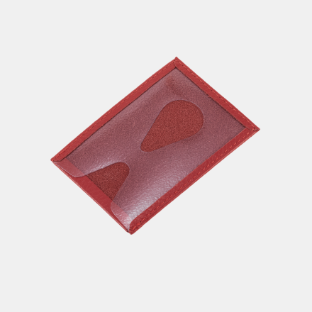 Футляр для транспортной карты КХ-315-1530 красный Футляр для транспортной карты КХ-315-1530 красный