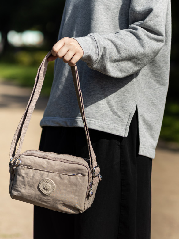 Сумка женская Bobo 9923-5 тёмно-бежевая