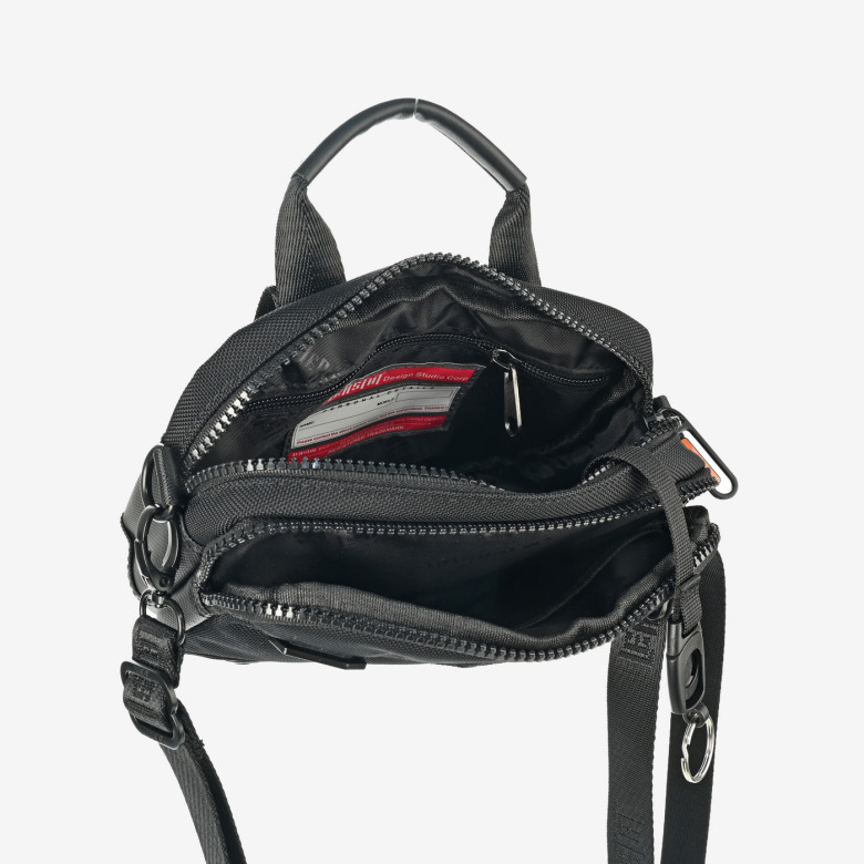 Сумка мужская Leastat L 9008 чёрная Сумка мужская Leastat L 9008 чёрная