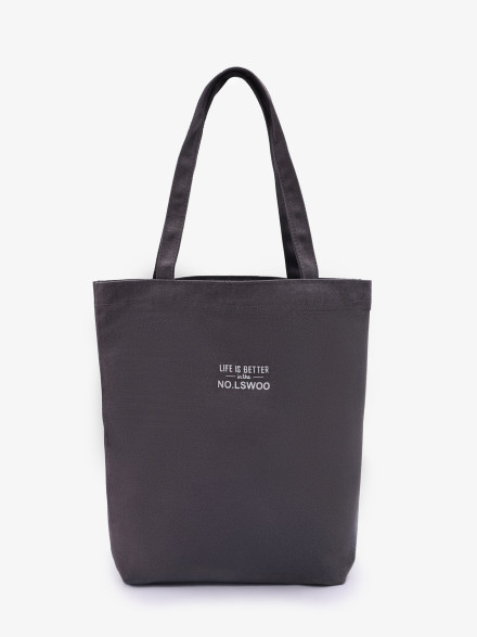 Сумка-шопер Б 6003 серая Сумка-шопер Б 6003 серая