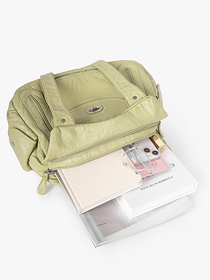 Сумка Runyi, А808 светло-зеленая Сумка Runyi, А808 светло-зеленая