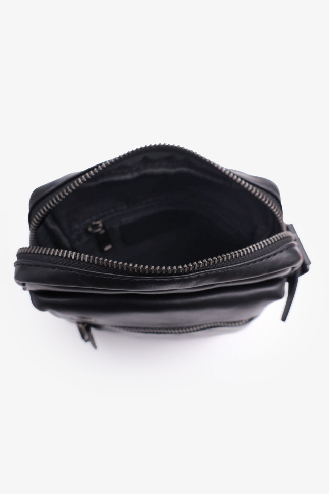 Сумка мужская Baggins 8718 чёрная Сумка мужская Baggins 8718 чёрная