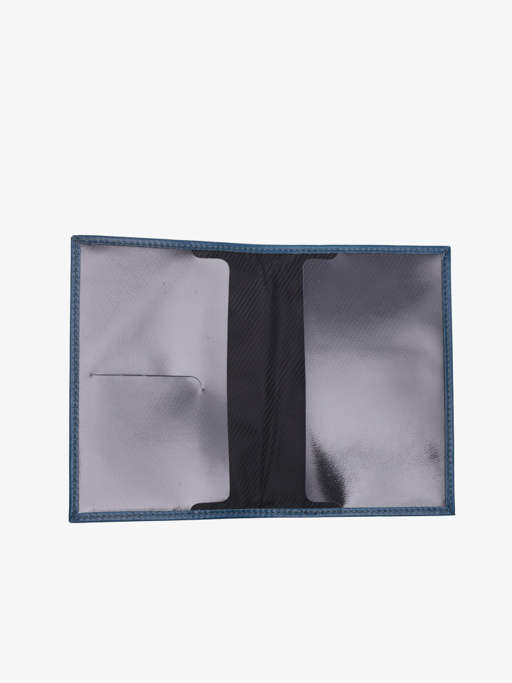 Обложка для паспорта ОП-104ft-1100/107 синий Обложка для паспорта ОП-104ft-1100/107 синий