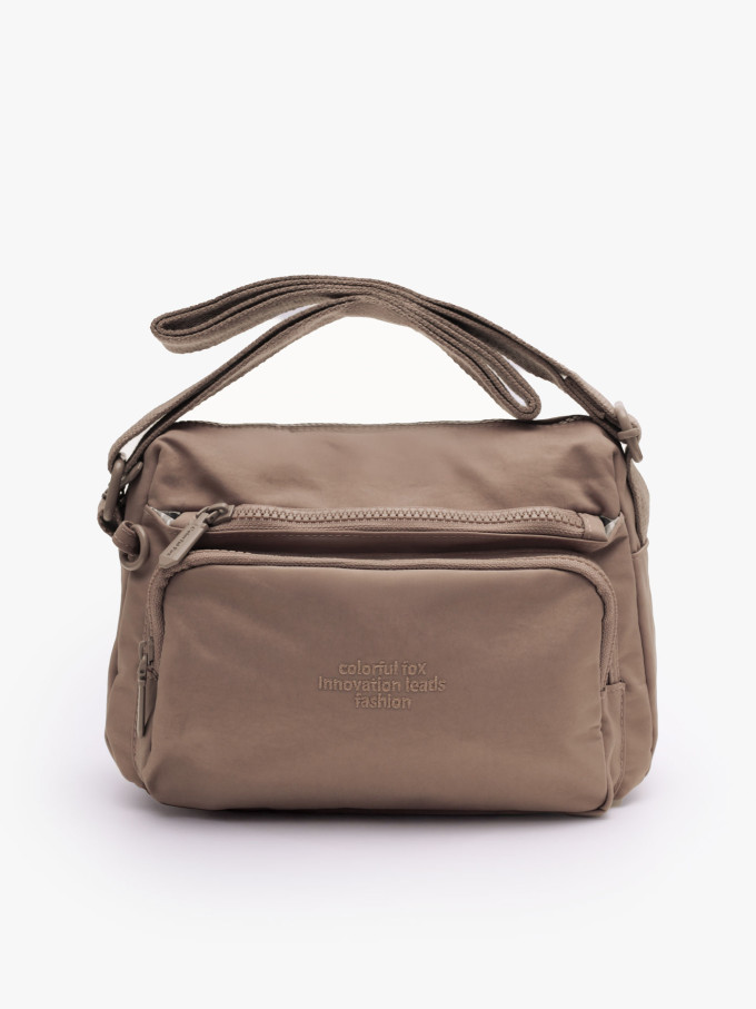 Сумка женская Colorful Fox 1201 бежевая