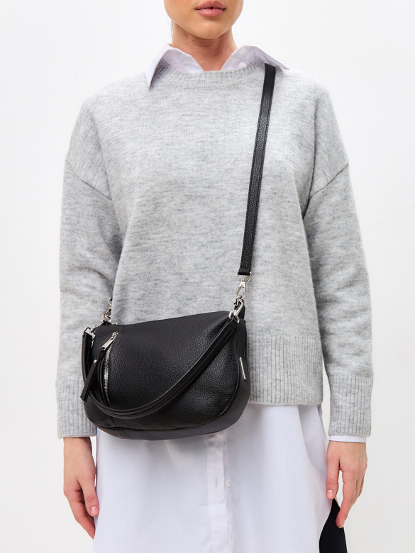 Сумка FIATO 2641 вителло черный