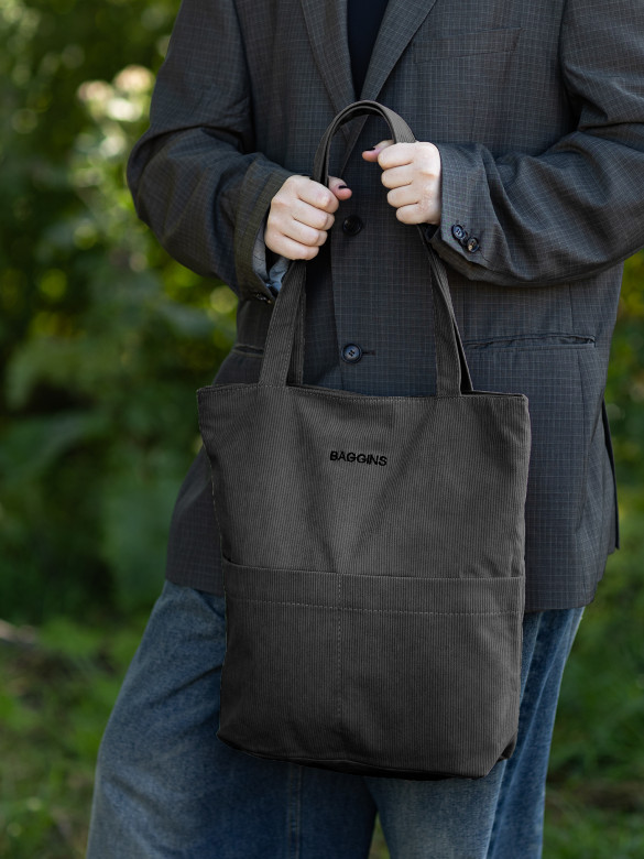 Шоппер Baggins 762 тёмно-серый Шоппер Baggins 762 тёмно-серый