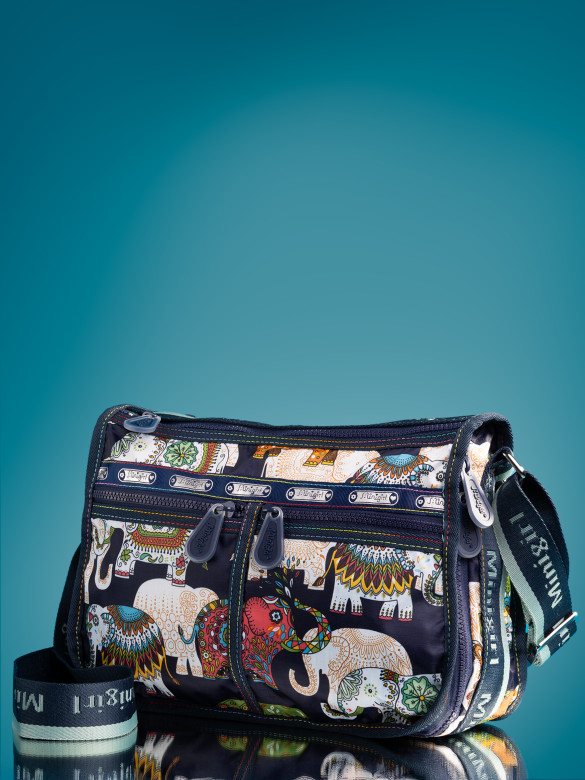 Сумка Minigirl 191 слон тёмно-синяя