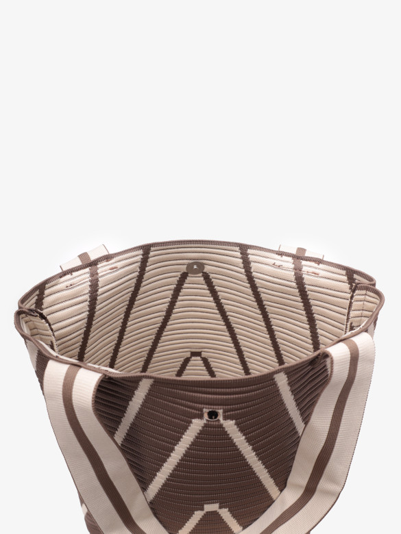 Шоппер Triangle коричневый