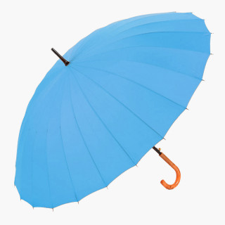 Зонт EuroClim трость 2824 24 спицы голубой