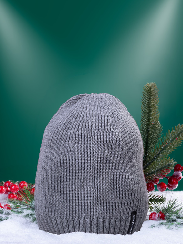 Шапка мужская 13152 MARHATTER сер.меланж(57-59) Шапка мужская 13152 MARHATTER сер.меланж(57-59)