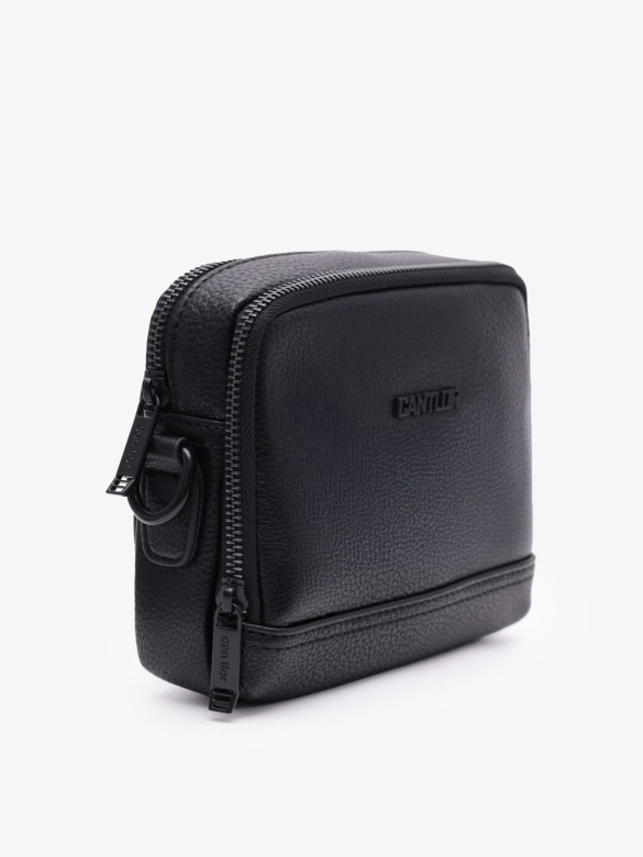 Сумка мужская Cantlor Ж03-G329 черная Сумка мужская Cantlor Ж03-G329 черная