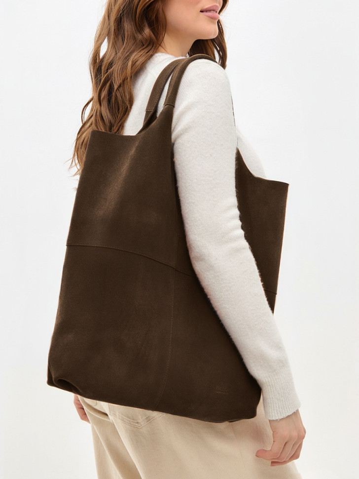 Сумка FIATO 2653С замша шоколад Сумка FIATO 2653С замша шоколад